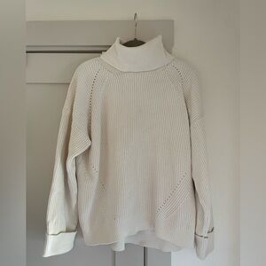 Joie cream turtleneck sweater
